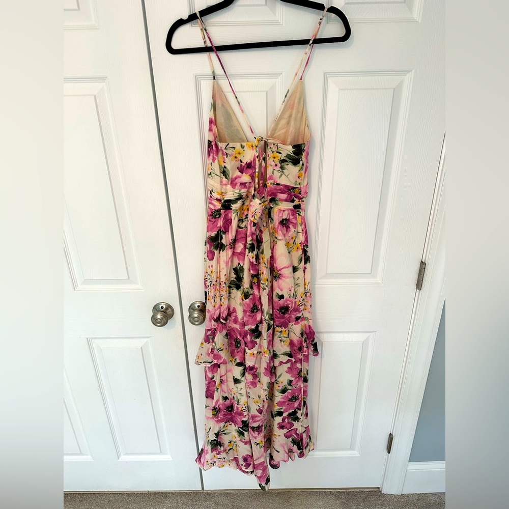 Abercrombie & Fitch Tiered Ruffle Maxi Dress - Picture 2 of 5